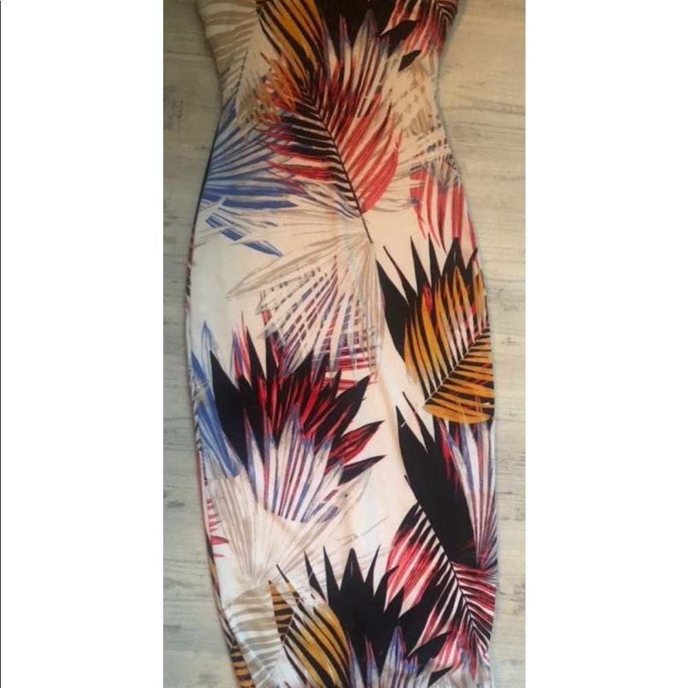 Strapless dress